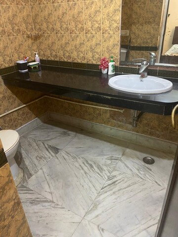 Attached Bathroom in 3 BHK Apartment at Saket – for Rent