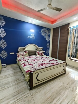 Bedroom in 3 BHK Builder Floor at RBC II, Sushant Lok I – for Rent