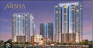 2 BHK Apartment – Exterior View View at Vision Arsha, Tellapur - for Sale