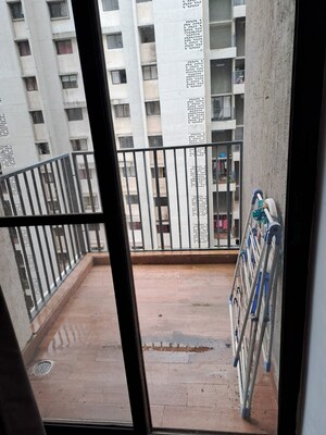 Balcony in 3 BHK Apartment at Lodha Downtown, Dombivli East – for Rent