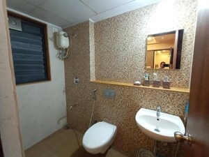Bathroom in 2 BHK Apartment at Lodha Palava City Lakeshore Greens, Dombivli East – for Rent