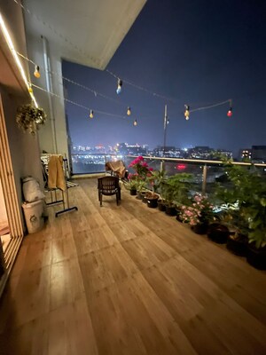 Balcony in 2 BHK Apartment at Marvel Fria, Wagholi – for Rent