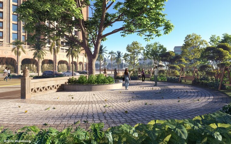 Exterior View, paradise-sai-suncity 1 Bedroom 434 Sq.Ft. Apartment In Ghot Navi Mumbai 9434805