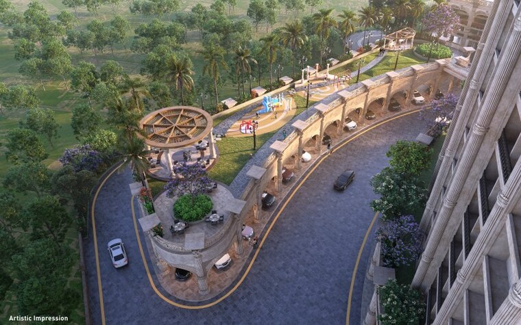 Exterior View, paradise-sai-suncity 1 Bedroom 434 Sq.Ft. Apartment In Ghot Navi Mumbai 9434805