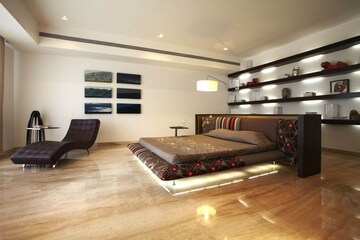 Living Room in 3.5 BHK Penthouse at Viman Nagar – for Sale