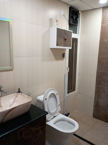 Bathroom in 3 BHK Apartment at Supertech Cape Town, Sector 74 – for Rent