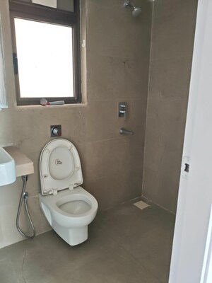 Bathroom in 1.5 BHK Apartment at Runwal Bliss, Kanjurmarg East – for Rent
