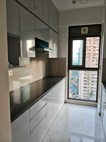 Kitchen in 1.5 BHK Apartment at Runwal Bliss, Kanjurmarg East – for Rent