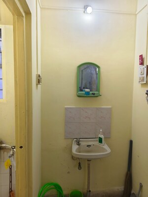 Bathroom in 1 RK Apartment at Paya CHS Aundh, Aundh – for Rent