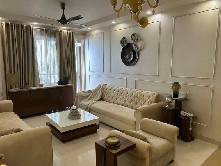 Living Room, dlf-cyber-city 1 Bedroom 890 Sq.Ft. Builder Floor In Sector 24 Gurgaon 9434969