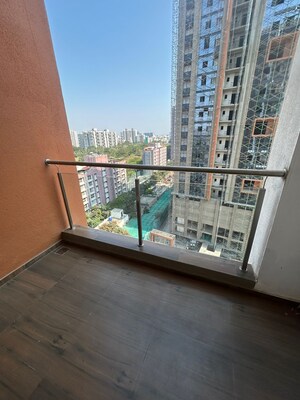 Balcony in 3 BHK Apartment at Rachana Bella Casa, Baner – for Rent