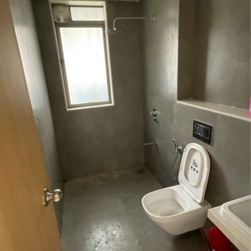 Bathroom in 3 BHK Apartment at Lodha Bel Air, Br Nagar – for Rent