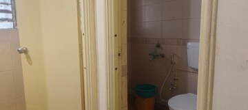 Bathroom in 1 BHK Apartment at Raviraj Rakshak Nagar, Kharadi – for Rent