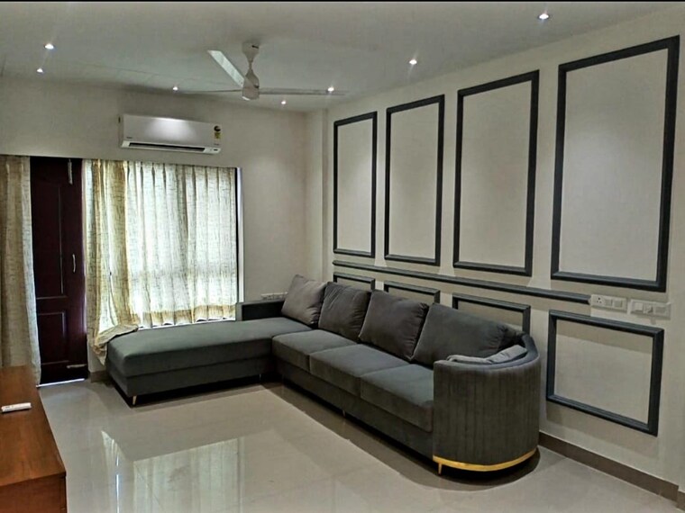 Living Room, gandharva-imperial-crest 3.5 Bedroom 1840 Sq.Ft. Apartment In Vrindavan Yojna Lucknow 9434975