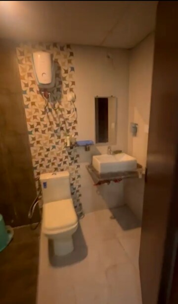 Bathroom in 2.5 BHK Apartment at Himalaya Pride, Tech Zone 4 Greater Noida – for Rent