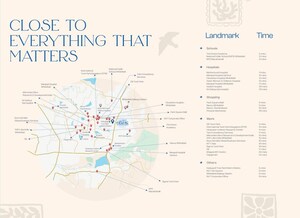 4 BHK Villa – Map Location View at NVT Oikos, Whitefield - for Sale