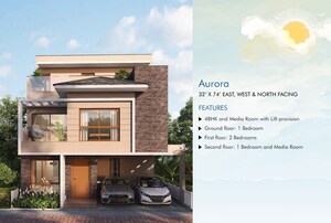 4 BHK Villa – Exterior View View at NVT Under The Open Sky, Budigere Cross - for Sale