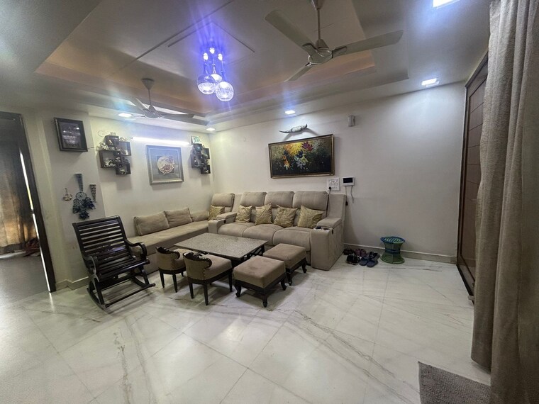 Living Room, mehrauli 3 Bedroom 1300 Sq.Ft. Builder Floor In Mehrauli Delhi 9435215