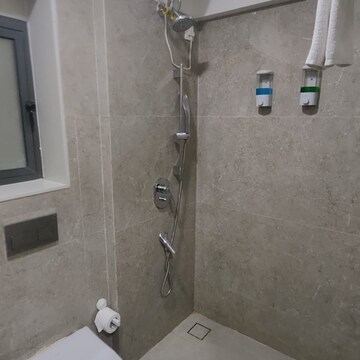 Bathroom in 2 BHK Apartment at Omkar CHS Dadar, Matunga West – for Sale
