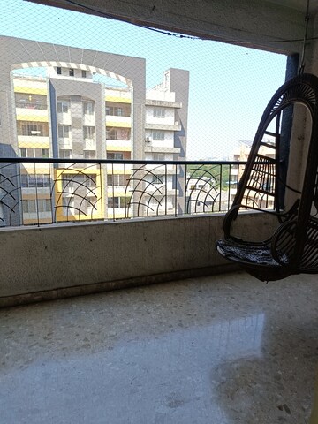 Balcony in 3 BHK Apartment at Naiknavare Victoria Garden, Kalyani Nagar – for Rent