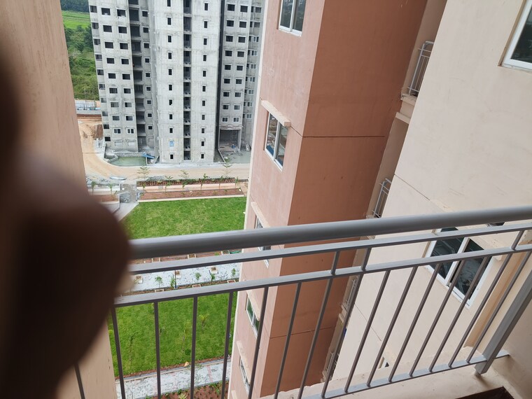 Balcony, shriram-107-south-east 3 Bedroom 914 Sq.Ft. Apartment In Attibele Bangalore 9435287