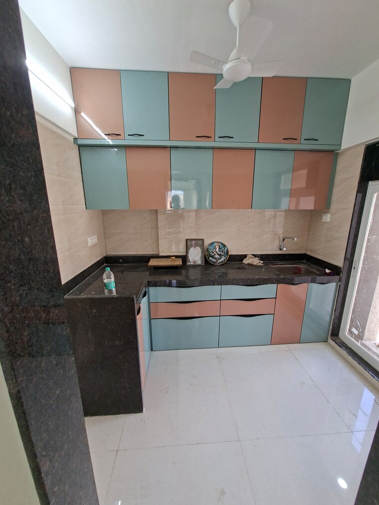 Kitchen, cosmos-27-gbr 1 Bedroom 438 Sq.Ft. Apartment In Kasarvadavali Thane 9435293