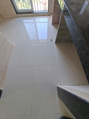 Bathroom in 1 BHK Apartment at Vihang Valley Phase 3, Kasarvadavali – for Rent