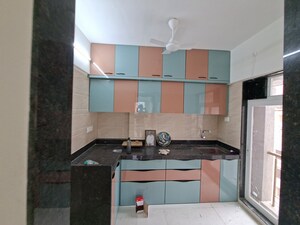Kitchen in 1 BHK Apartment at Shri Siddhivinayak CHS Haware, Haware City – for Rent