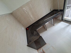 Kitchen in 1 BHK Apartment at Shri Siddhivinayak CHS Haware, Haware City – for Rent