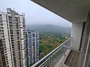 Balcony in 1 BHK Apartment at Shri Siddhivinayak CHS Haware, Haware City – for Rent
