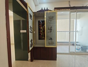 Building Lobby in 3 BHK Apartment at Aurobindo The Regent, Kondapur – for Rent