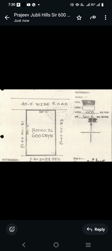  Plot For Sale in Kondapur