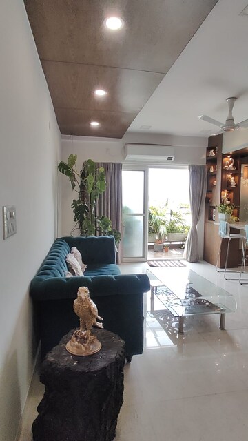 Living Room in 4 BHK Villa at Meenakshi Bamboos, Gachibowli – for Rent