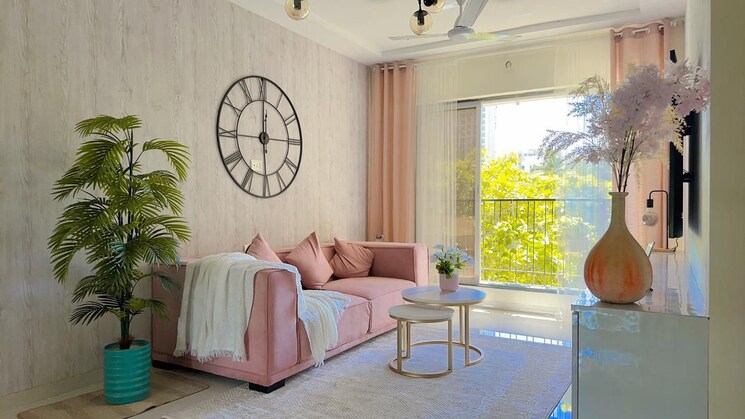 Living Room, liberty-garden 3 Bedroom 800 Sq.Ft. Apartment In Malad West Mumbai 9435432