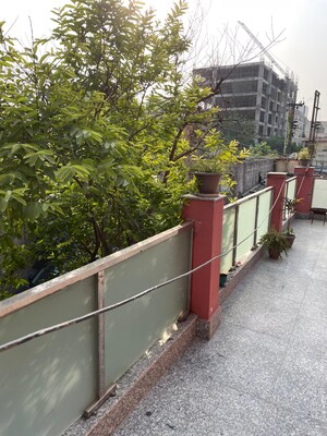 Balcony in 2 BHK Builder Floor at The Nest Noida, Sector 31 – for Rent