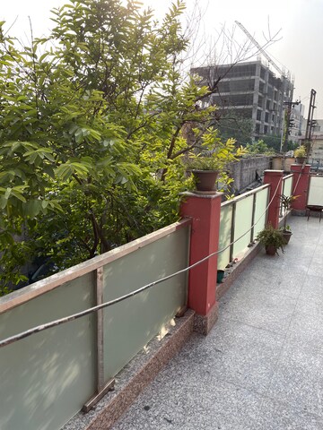 Balcony in 2 BHK Builder Floor at The Nest Noida, Sector 31 – for Rent