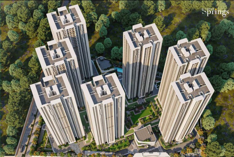 Exterior View, western-springs 3 Bedroom 2420 Sq.Ft. Apartment In Puppalaguda Hyderabad 9435454