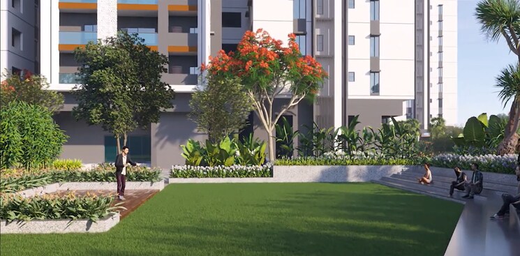 Garden, western-springs 3 Bedroom 2420 Sq.Ft. Apartment In Puppalaguda Hyderabad 9435454