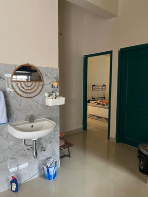 Bathroom in 3 BHK Builder Floor at Vip Road – for Rent