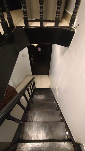 Staircase in 3 BHK Apartment at New India Grace Luxuria, Malad West – for Rent
