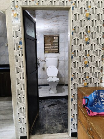 Bathroom in 2 BHK Apartment at Alpa Park CHS, Ghatkopar West – for Rent