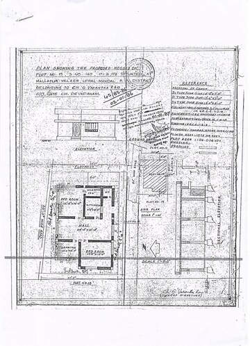 Master Plan in 2 BHK Independent House at Mallapur – for Sale