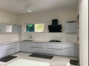 Kitchen in 4 BHK Villa at Rajapushpa Green Dale, Tellapur – for Rent