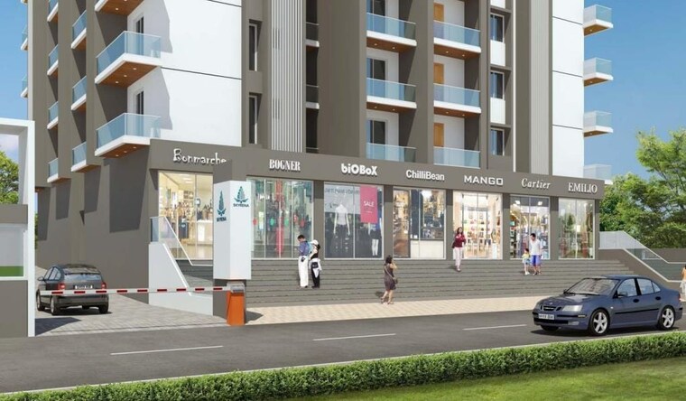 Exterior View, md-skyrena 2 Bedroom 767 Sq.Ft. Apartment In Manjri Budruk Pune 9223120