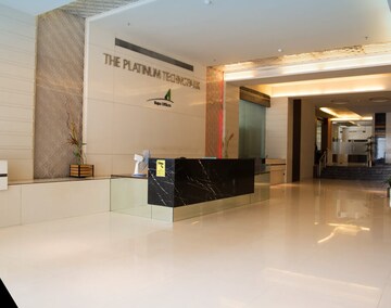 Team Area in  Office Space at Real Tech Park, Vashi Sector 30a – for Rent