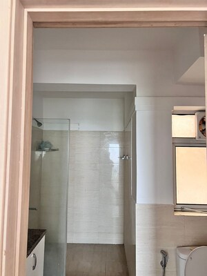 Building Lobby in 3.5 BHK Apartment at DLF New Town Heights I, Sector 90 – for Rent