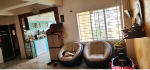 Living Room in 4 BHK Apartment at Shrachi Greenwood Park, Rajarhat New Town – for Sale