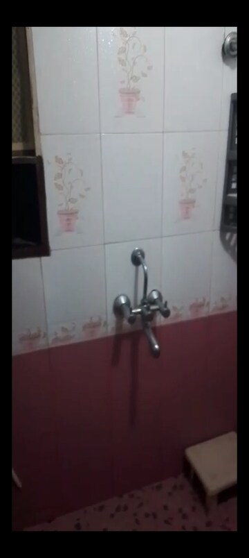 Bathroom in 1 BHK Apartment at Gokuldham Complex, Goregaon East – for Rent