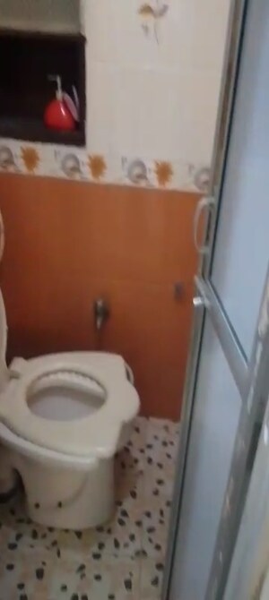 Bathroom in 1 BHK Apartment at Gokuldham Complex, Goregaon East – for Rent