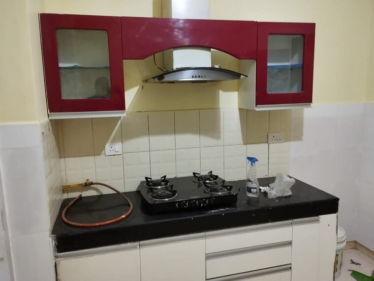 Kitchen, crossing-republik 3 Bedroom 1800 Sq.Ft. Apartment In Crossing Republic Ghaziabad 9435786